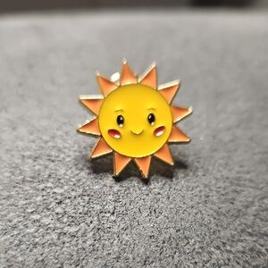 Cute Sun Enamel Pin